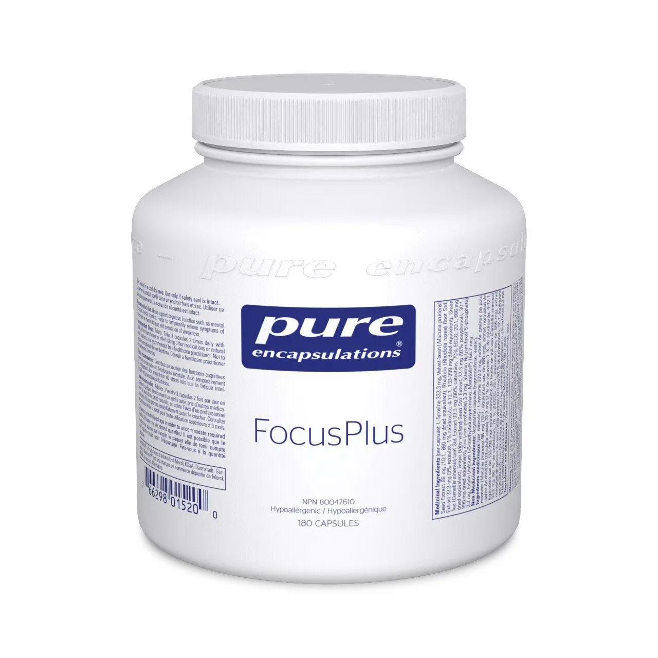 Pure Encapsulations - FocusPlus| 180 Capsules