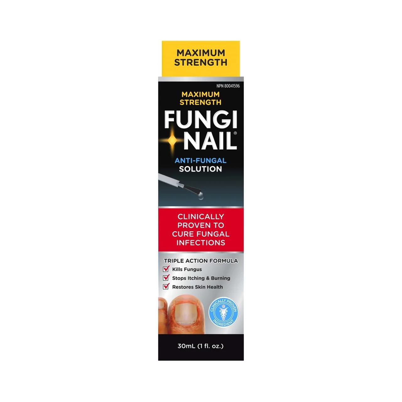 Fungi-Nail - Anti-Fungal Solution, Maximum Strength | 30 mL