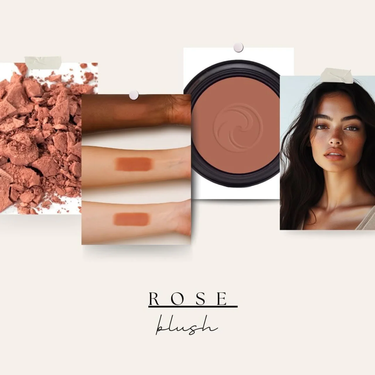 Gabriel Cosmetics - Powder Blush, Burnt Rose | 3 g - Image 3