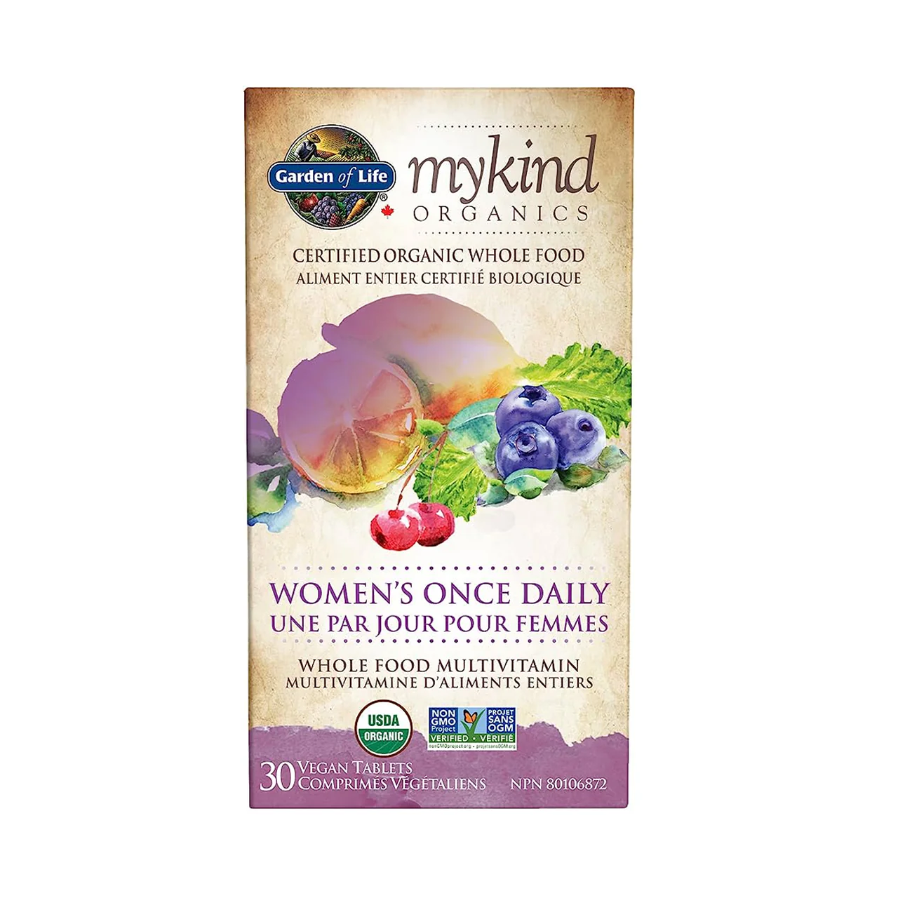 Garden of Life - MyKind Organics Women's Once Daily Multivitamin | 30 Tablets