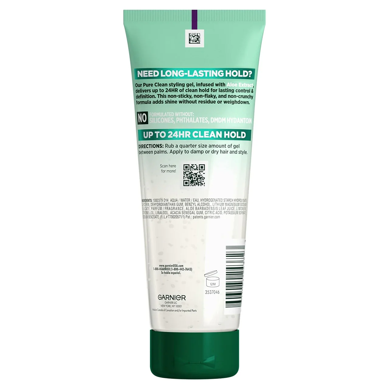 Garnier Fructis - Pure Clean Styling Gel - Aloe Extract | 200 mL - Image 3
