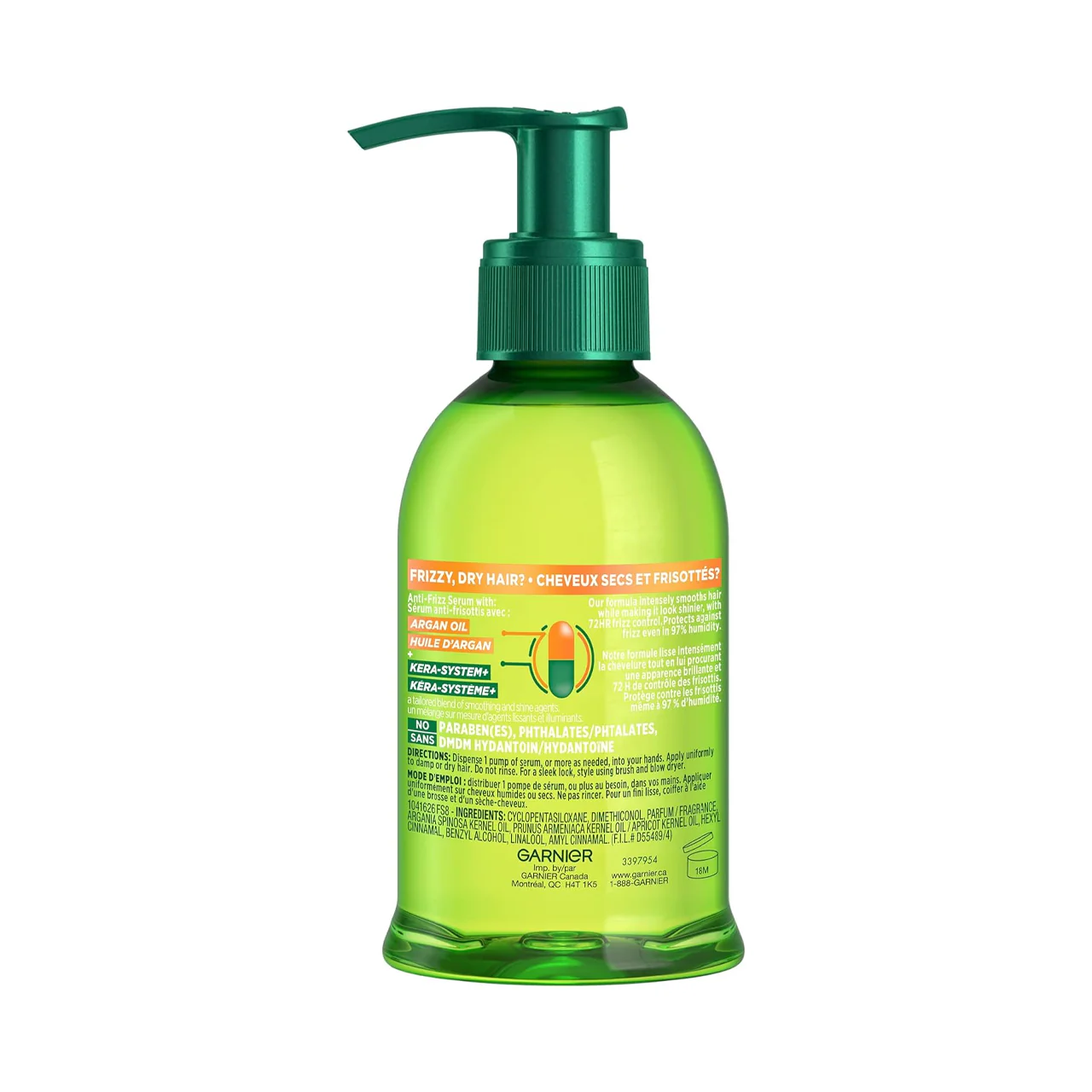 Garnier Fructis - Sleek & Shine - Anti-Frizz Serum with Argan Oil from Morocco | 150 ml - Image 4