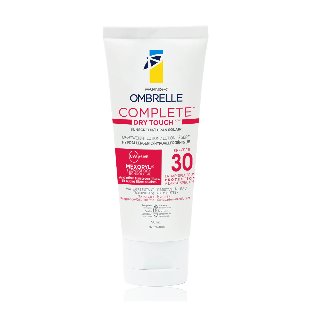 Ombrelle - Complete Hypoallergenic Sunscreen - Lightweight Lotion - SPF 30 Broad Spectrum | 90 mL
