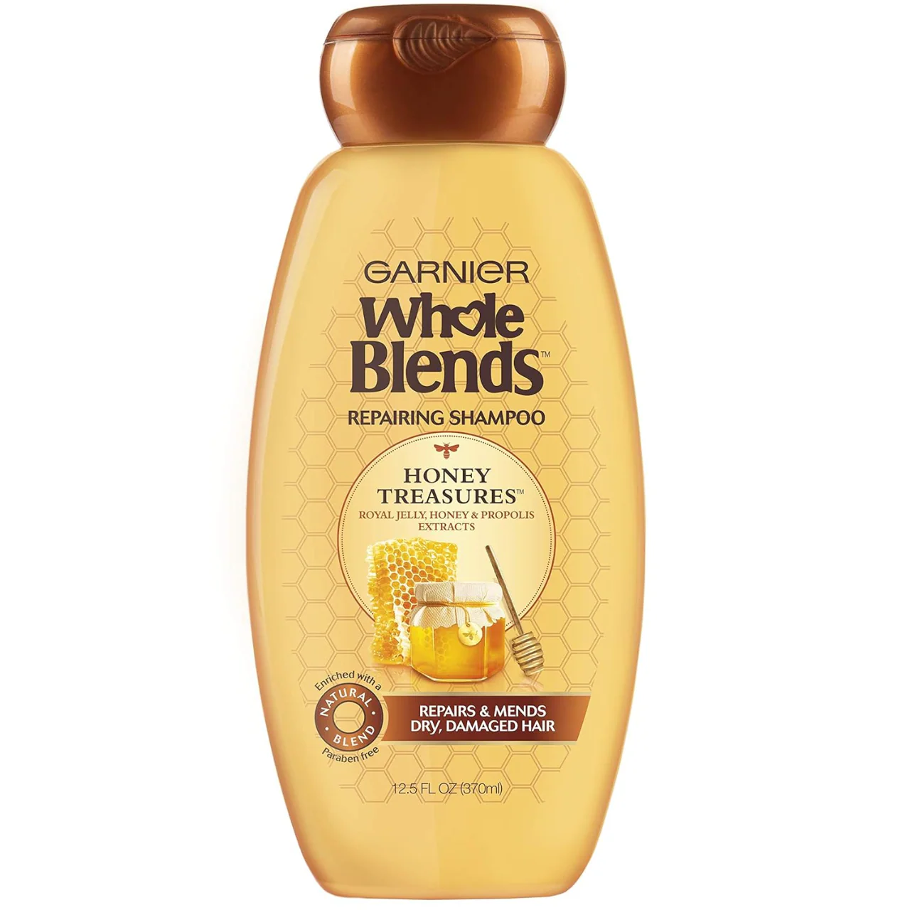 Garnier - Whole Blends Repairing Shampoo with Royal Jelly, Honey & Propolis | 370 ml