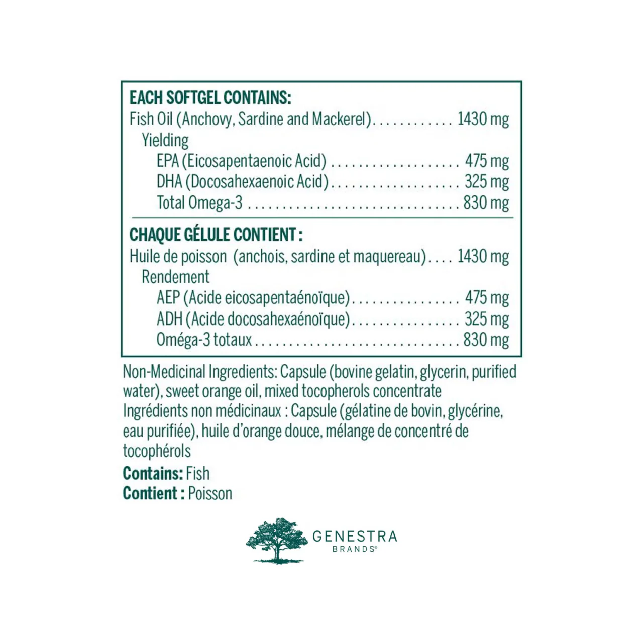 Genestra - Super EFA Forte  Capsules | 60 Softgels - Image 2