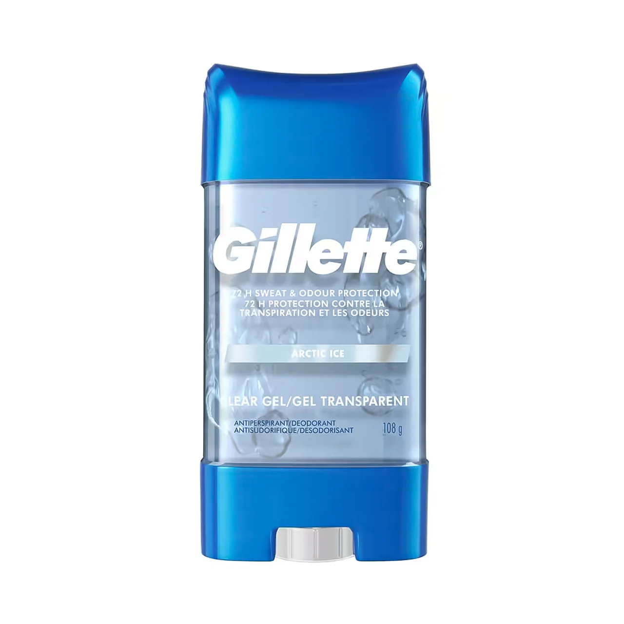 Gillette - Clear Gel 72 HR Antiperspirant Protection - Arctic Ice | 108 g