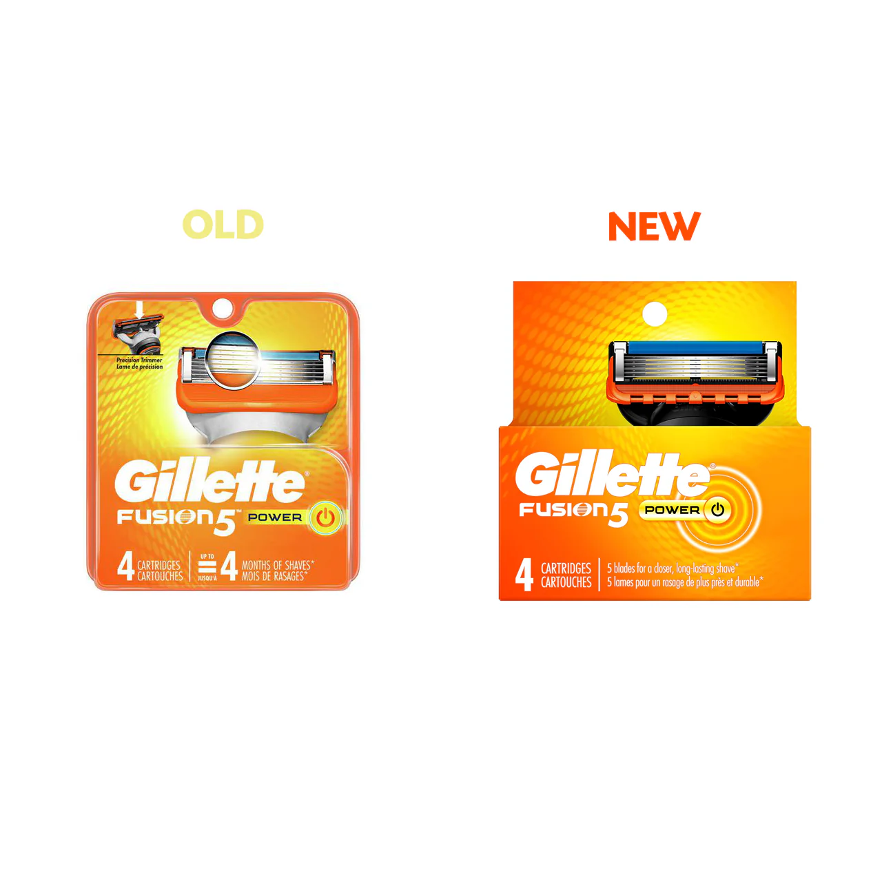 Gillette - Fusion 5 Power Refill | 4 Cartridges - Image 2