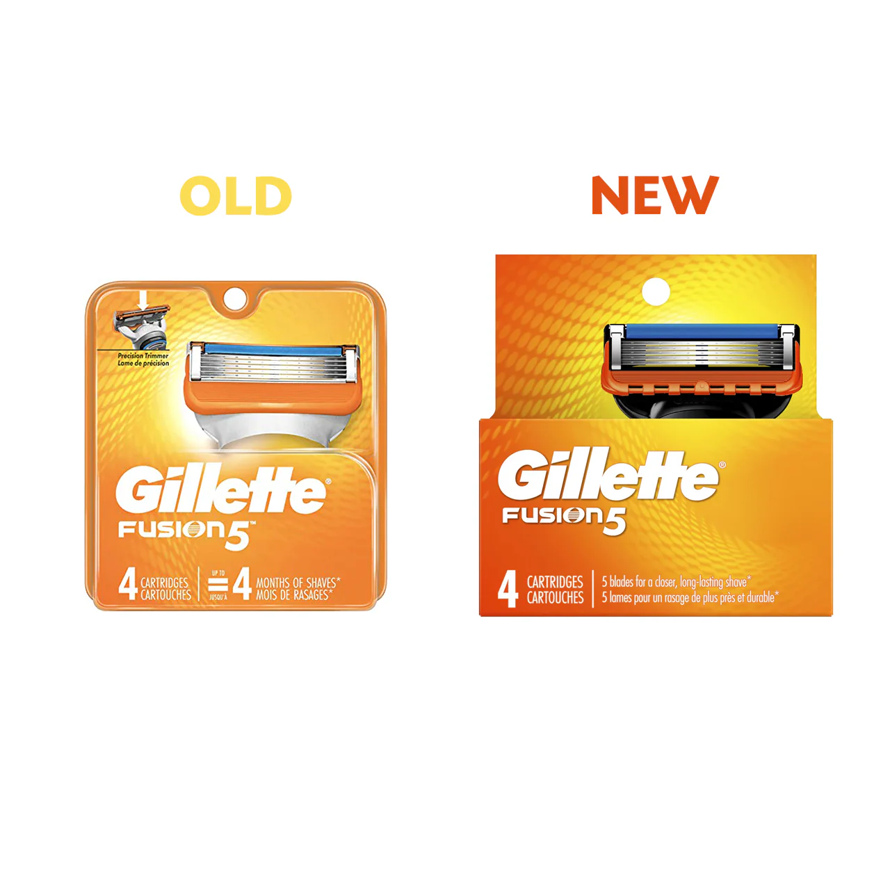 Gillette - Fusion 5 Refill | 4 Cartridges - Image 3