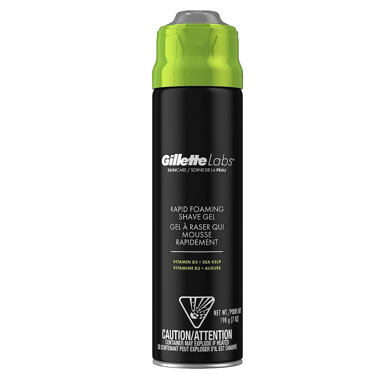 Gillette Labs - Rapid Foaming Shave Gel - Vitamin B3 Sea Kelp | 198 g