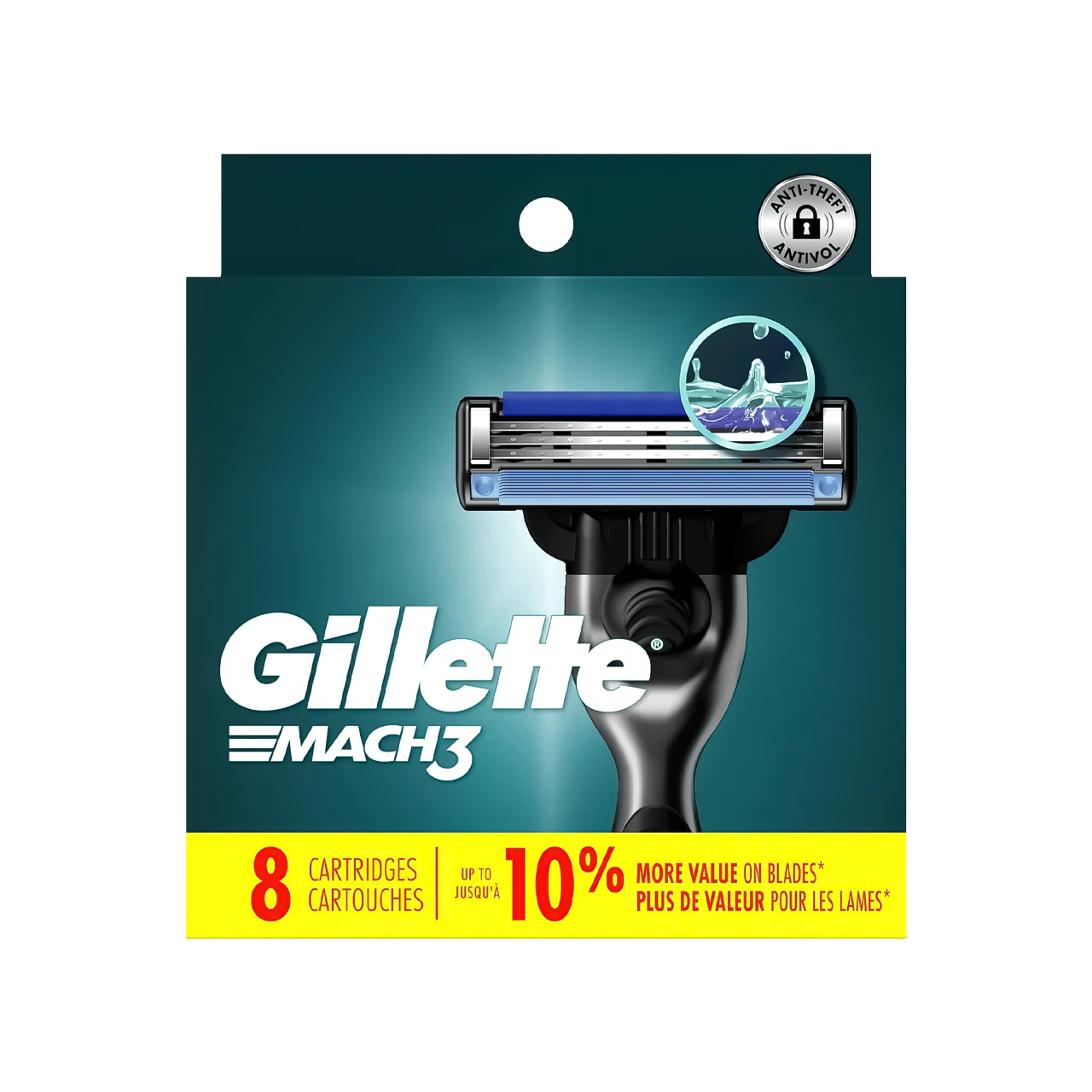 Gillette - Mach 3 Replacement Blades | 8 Cartridges