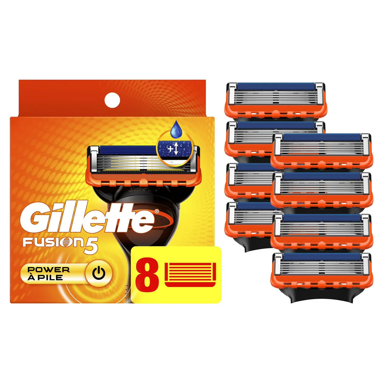 Gillette - Power Fusion5 Replacement Blades | 8 Cartridges