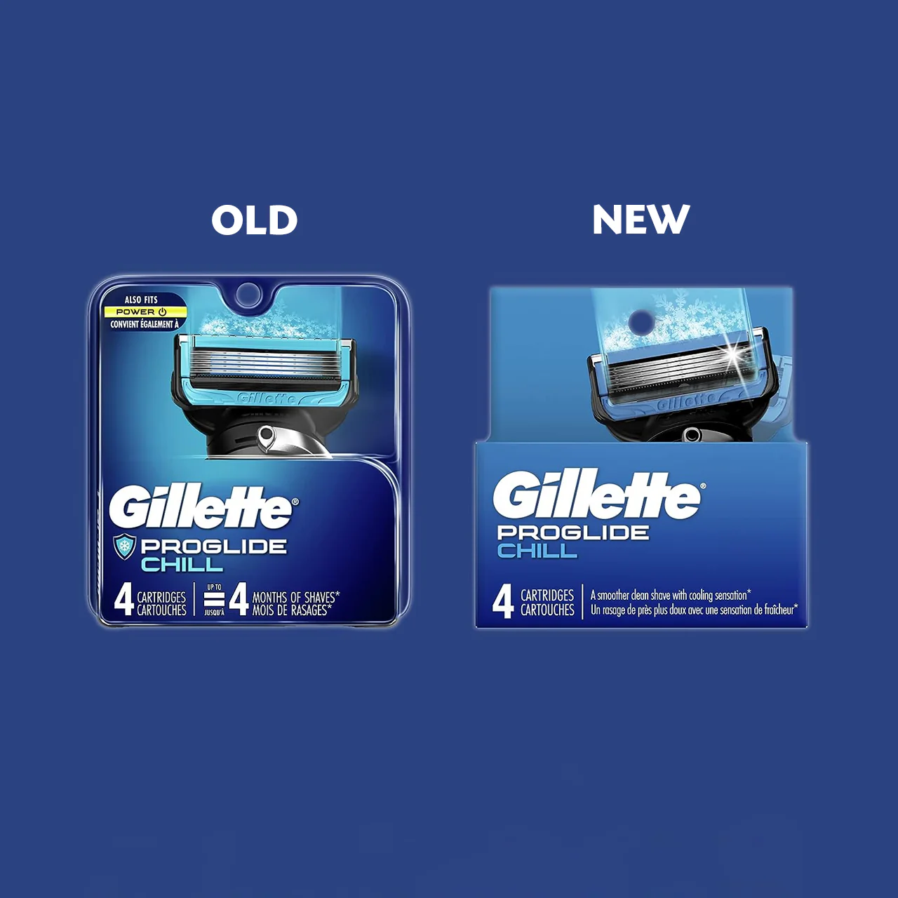 Gillette - ProGlide Chill Refill | 4 Cartridges - Image 4