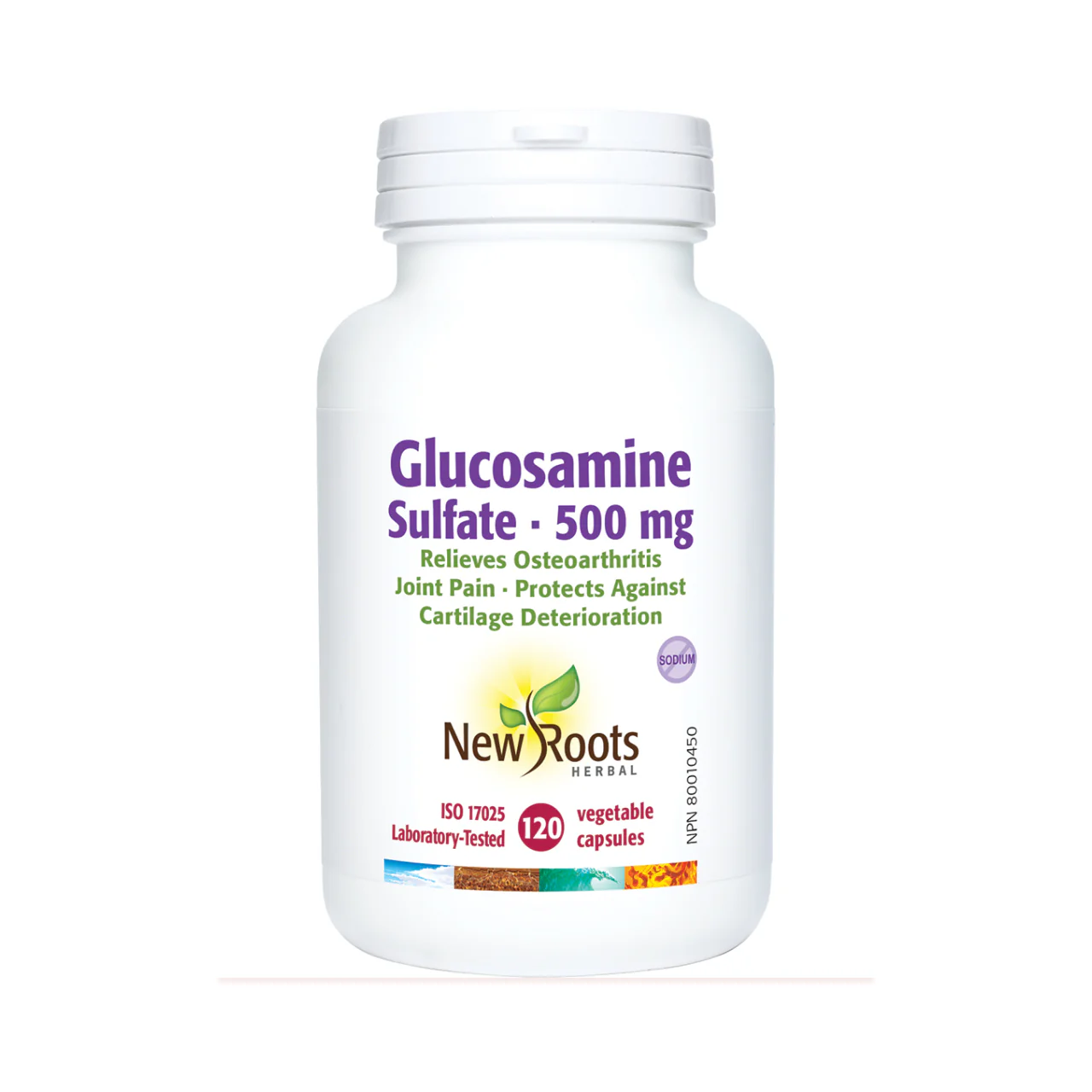 New Roots - Glucosamine Sulfate 500 mg | 120 capsules