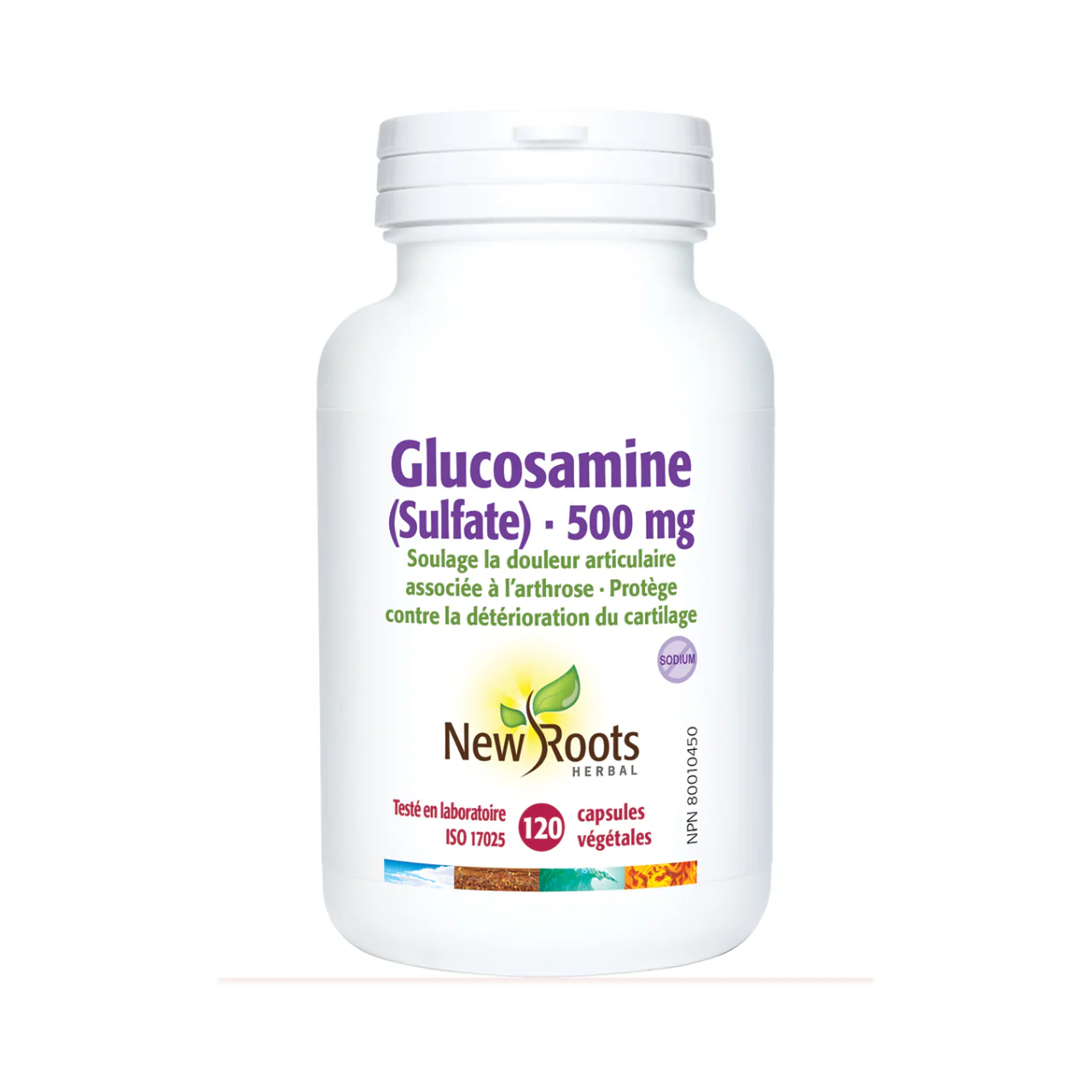New Roots - Glucosamine Sulfate 500 mg | 120 capsules - Image 2