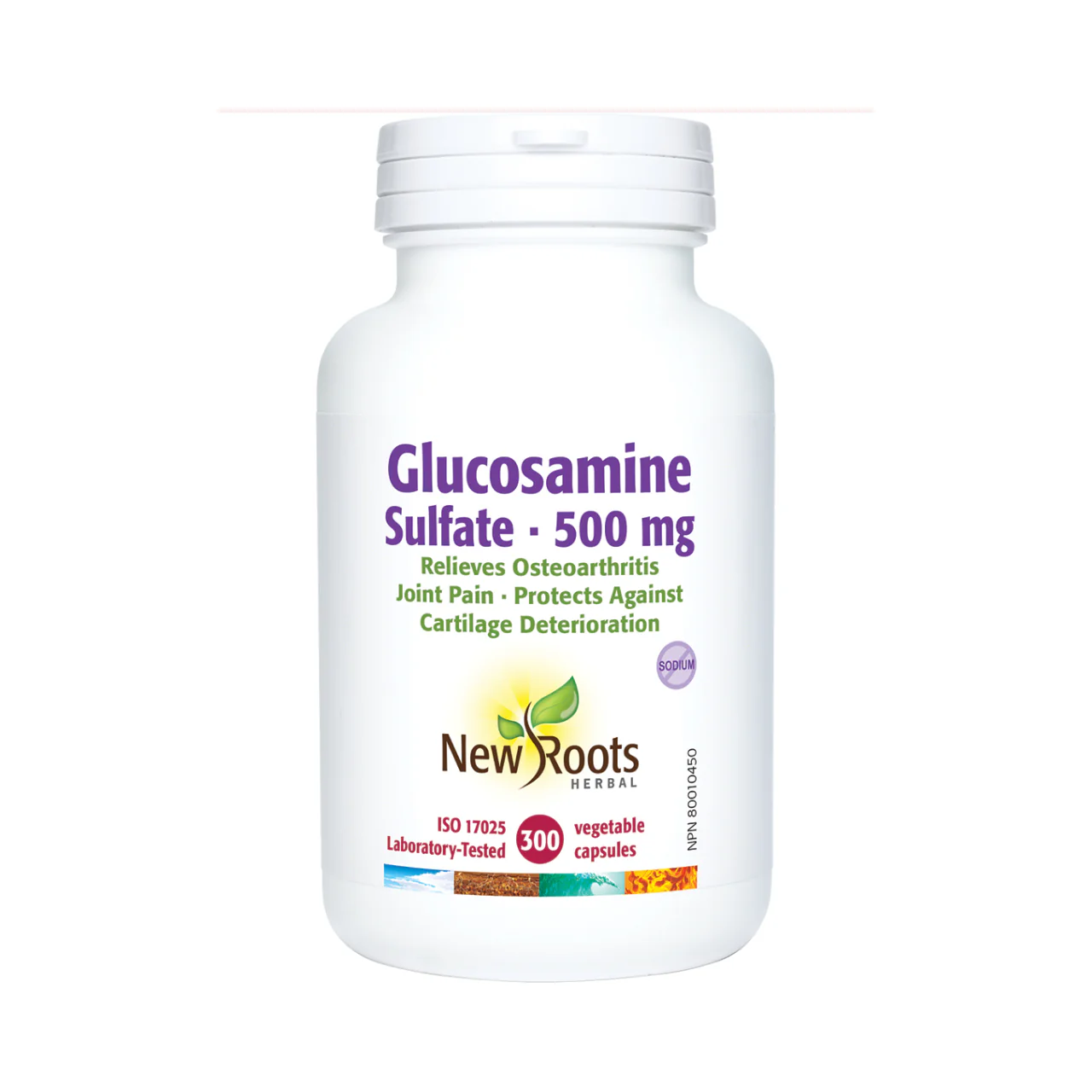 New Roots - Glucosamine Sulfate 500 mg | 300 capsules