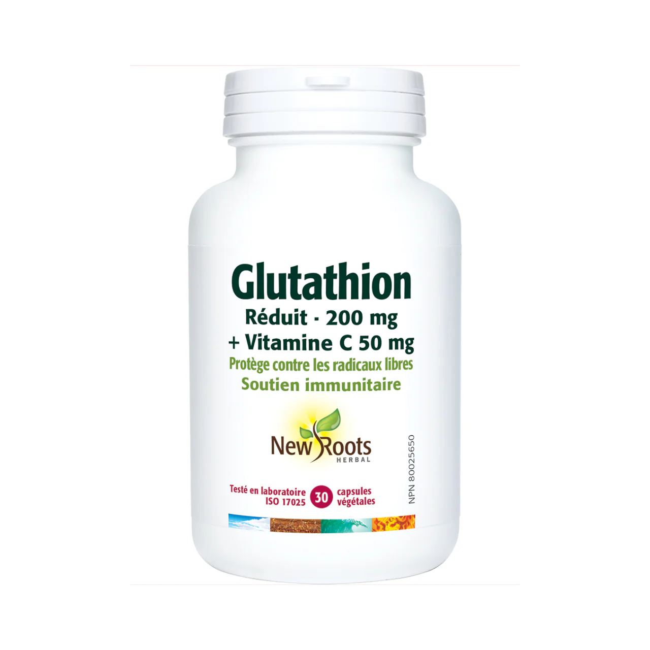 New Roots - Glutathione Reduced 200 mg + Vitamin C 50 mg | 30 capsules - Image 2