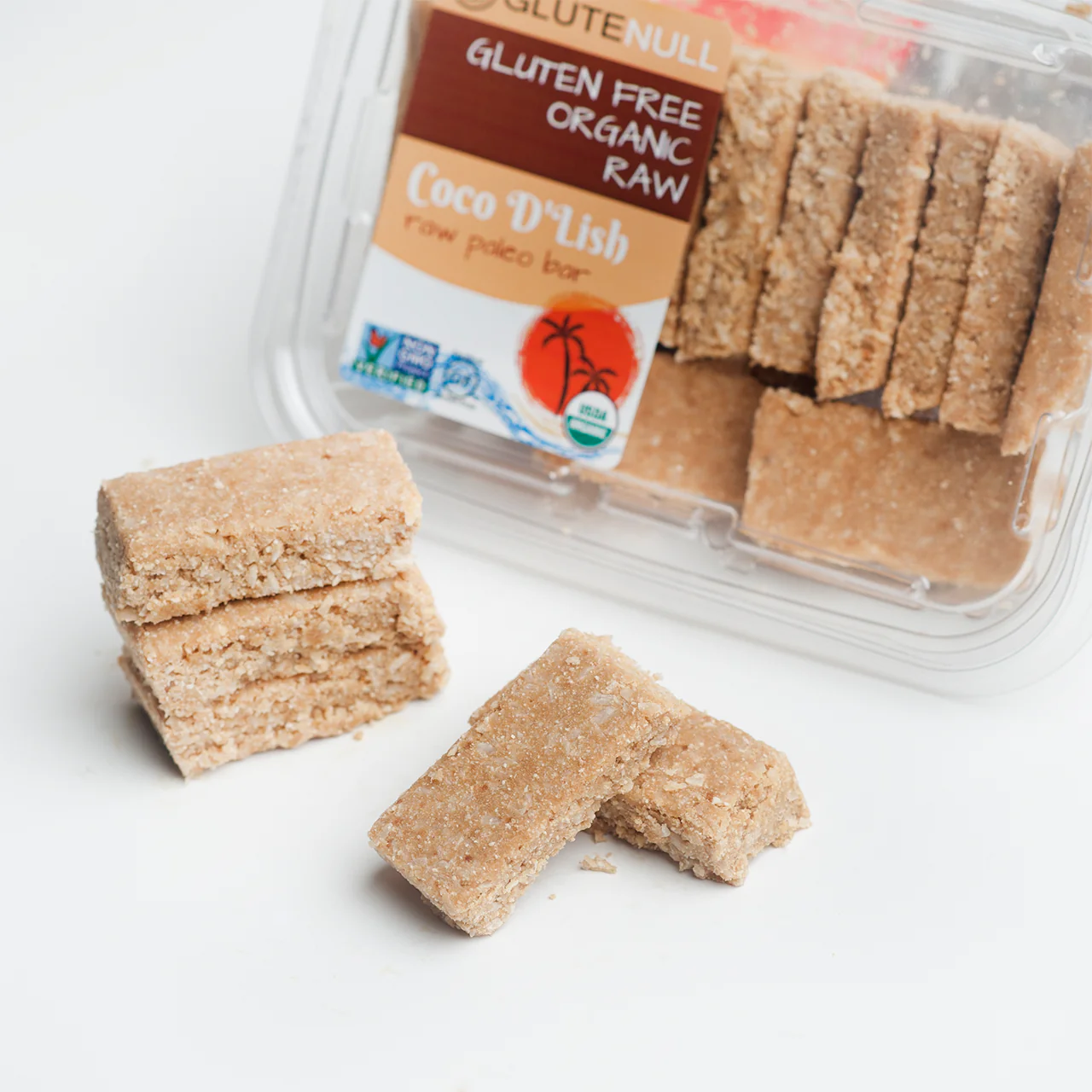 Glutenull - Coco D'Lish Raw Bar | 240 g - Image 2