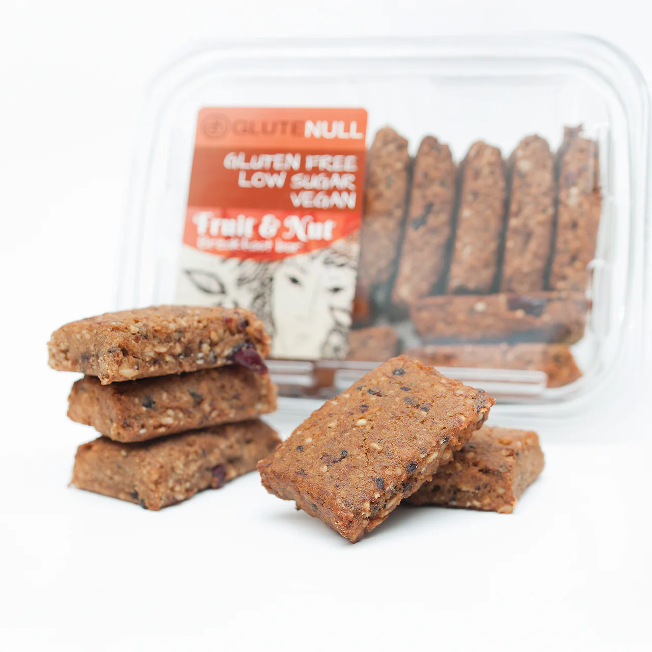 Glutenull - Fruit & Nut Breakfast Bars | 320 g