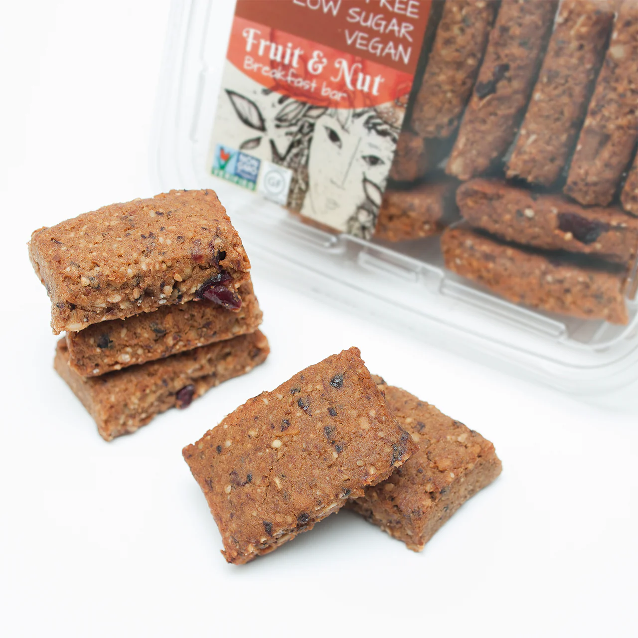 Glutenull - Fruit & Nut Breakfast Bars | 320 g - Image 2