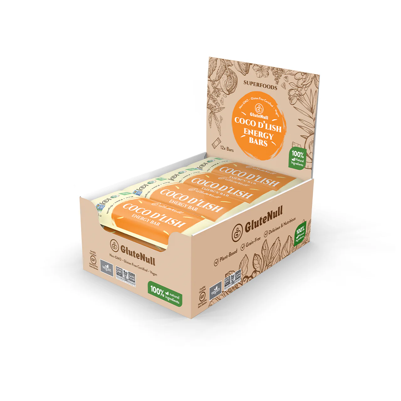 Glutenull - Organic Coco D'Lish | 12 Pack