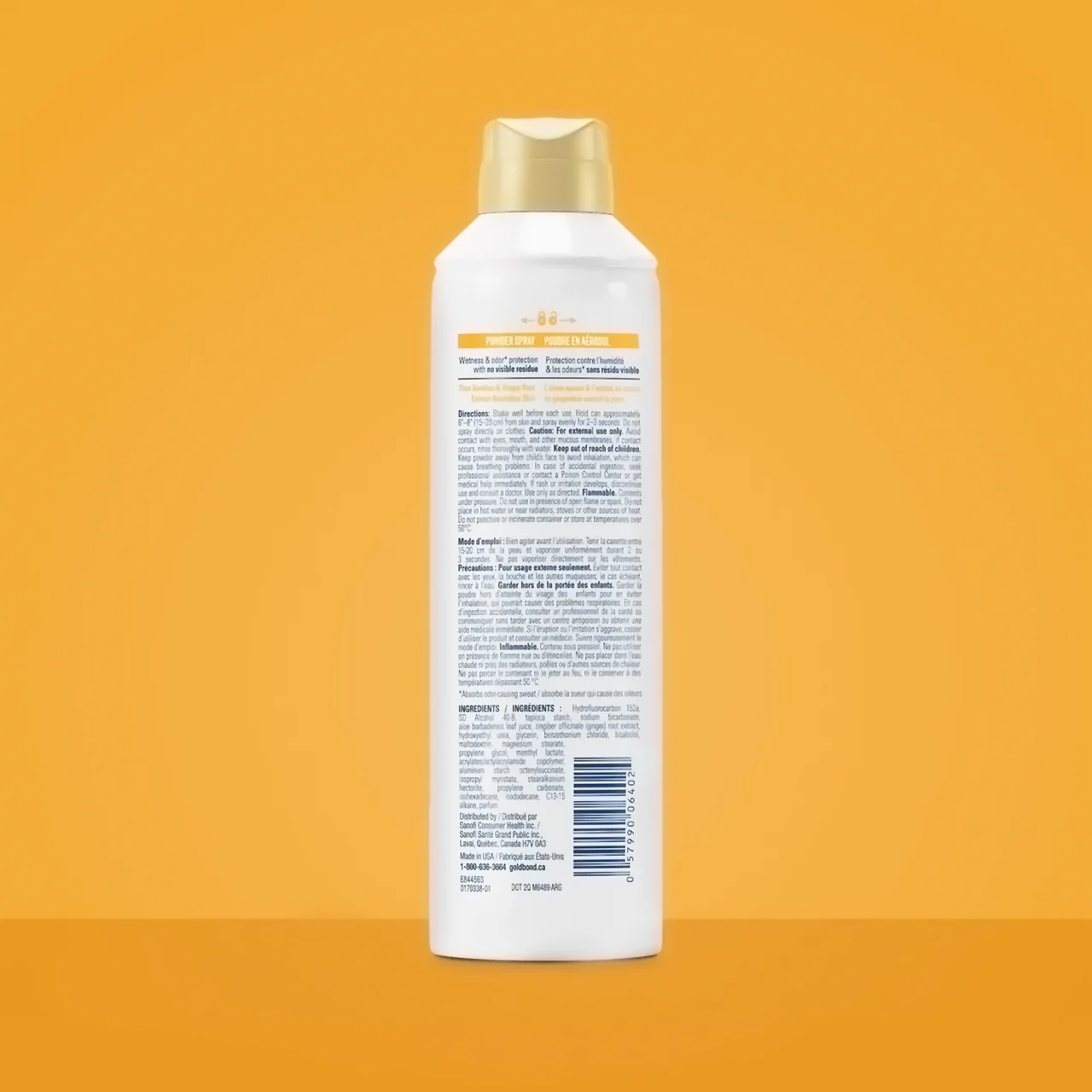 Gold Bond - Clear Powder Spray No Visible Residue - Body & Foot | 198 g - Image 2
