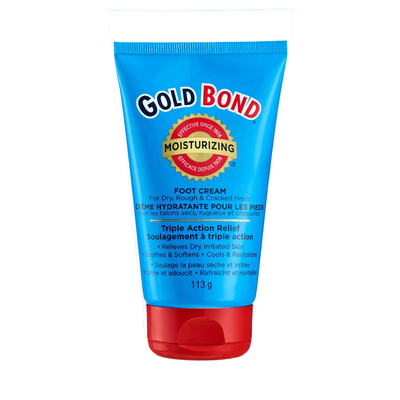 Gold Bond - Moisturizing Foot Cream for Dry, Rough & Cracked Heels | 113 g