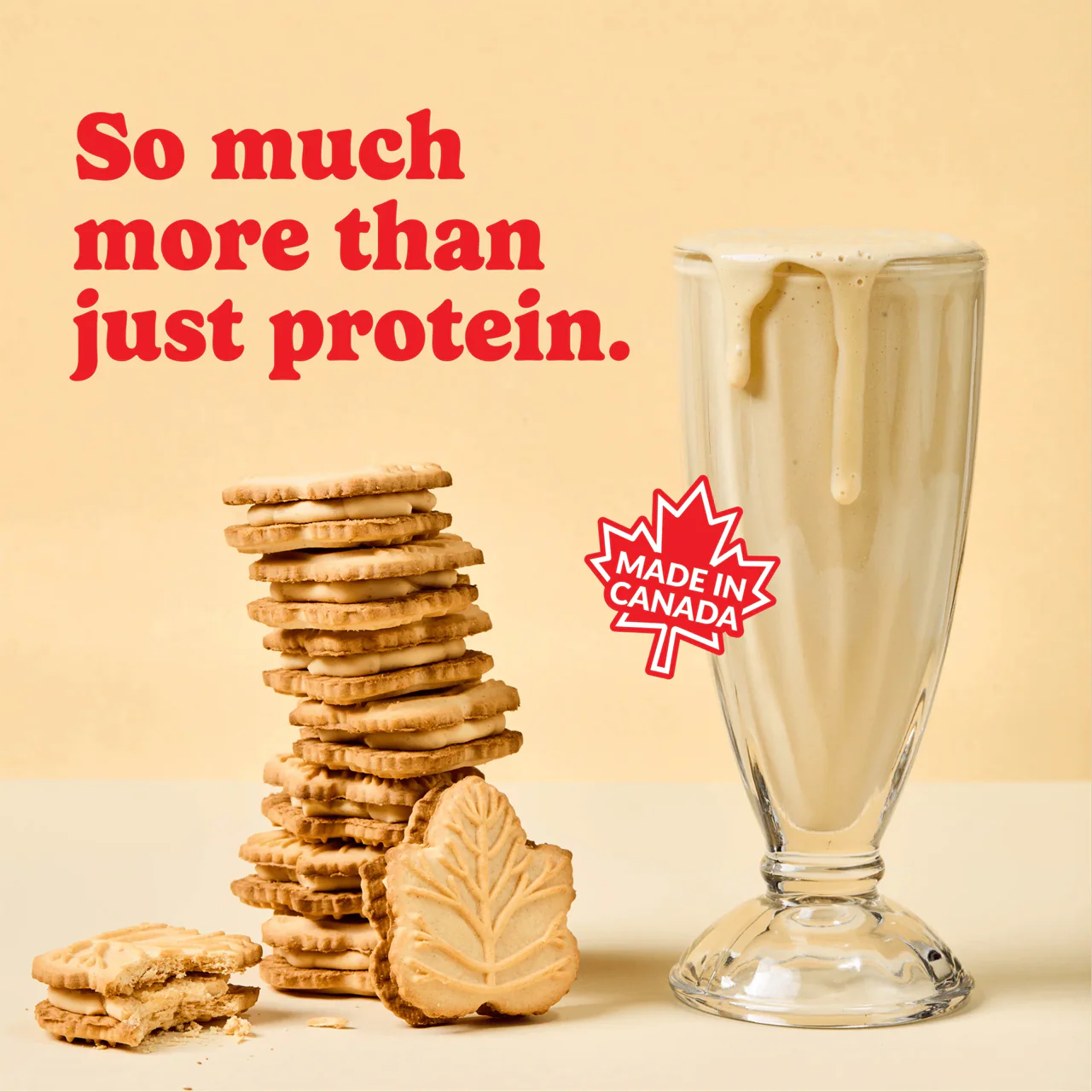goodprotein All-In-One Shake Plant-Based Superfood Blend, Maple Cookie | 440 g - Image 3