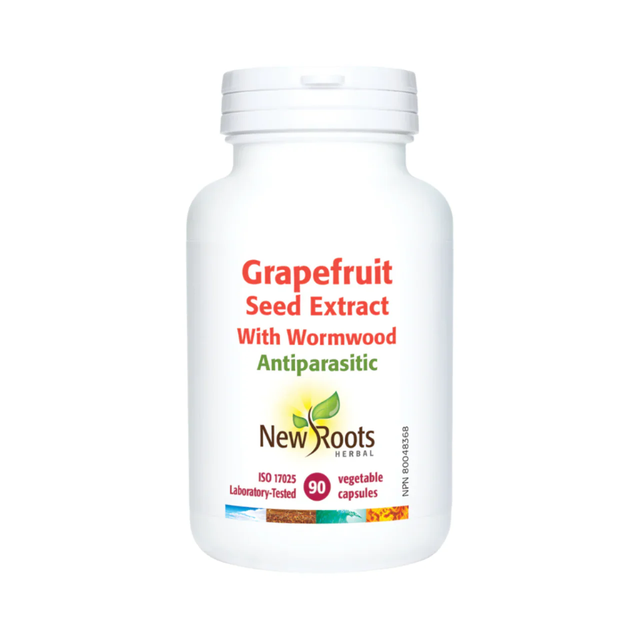 New Roots - Grapefruit Seed Extract With Wormwood and Echinacea | 90 capsules