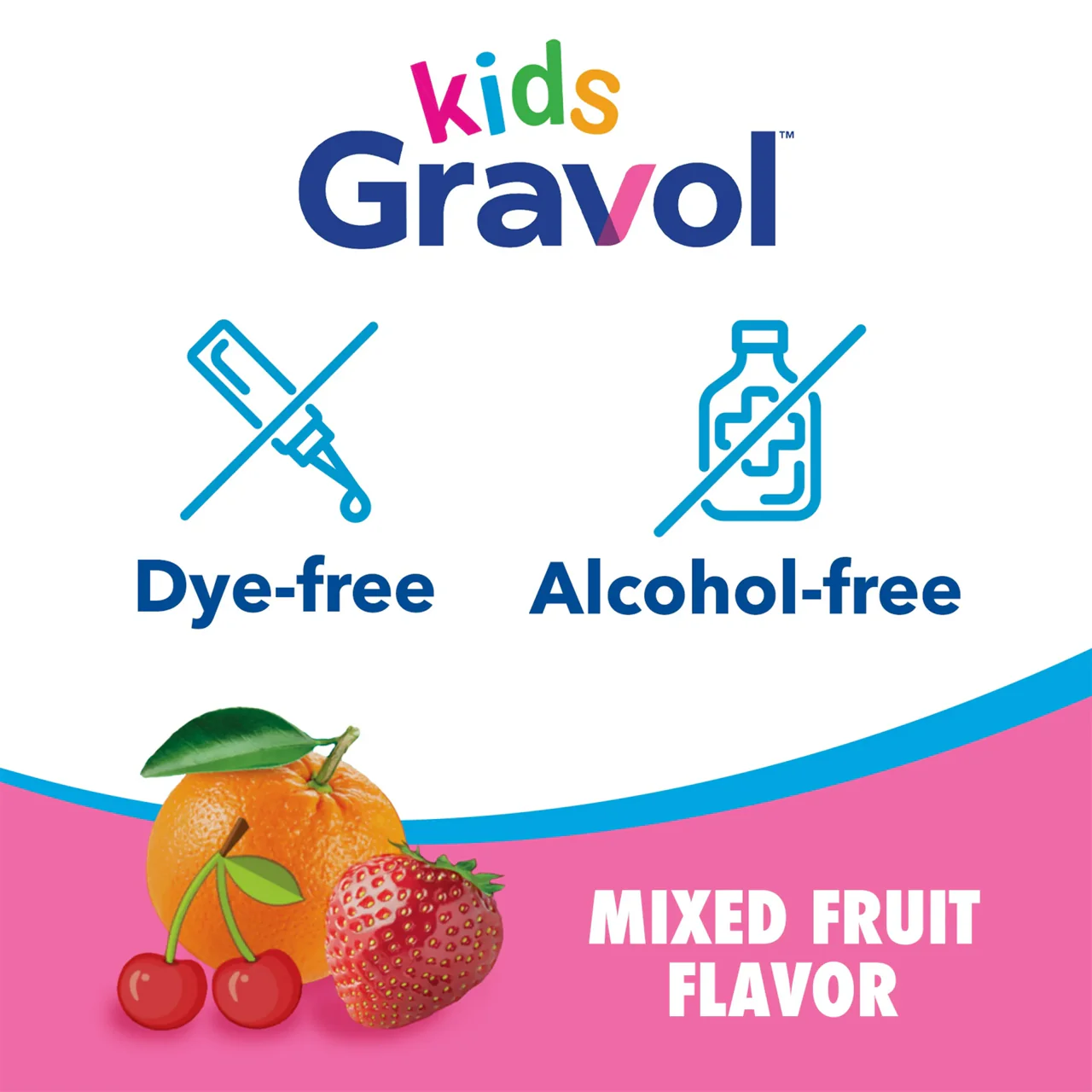 Gravol - Kids Fruit Flavour Liquid | 75 mL - Image 2