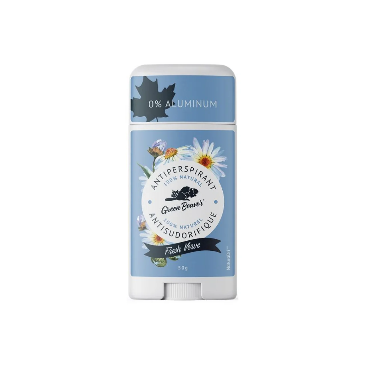 Green Beaver - 100% Antiperspirant - Fresh Verve | 50 g