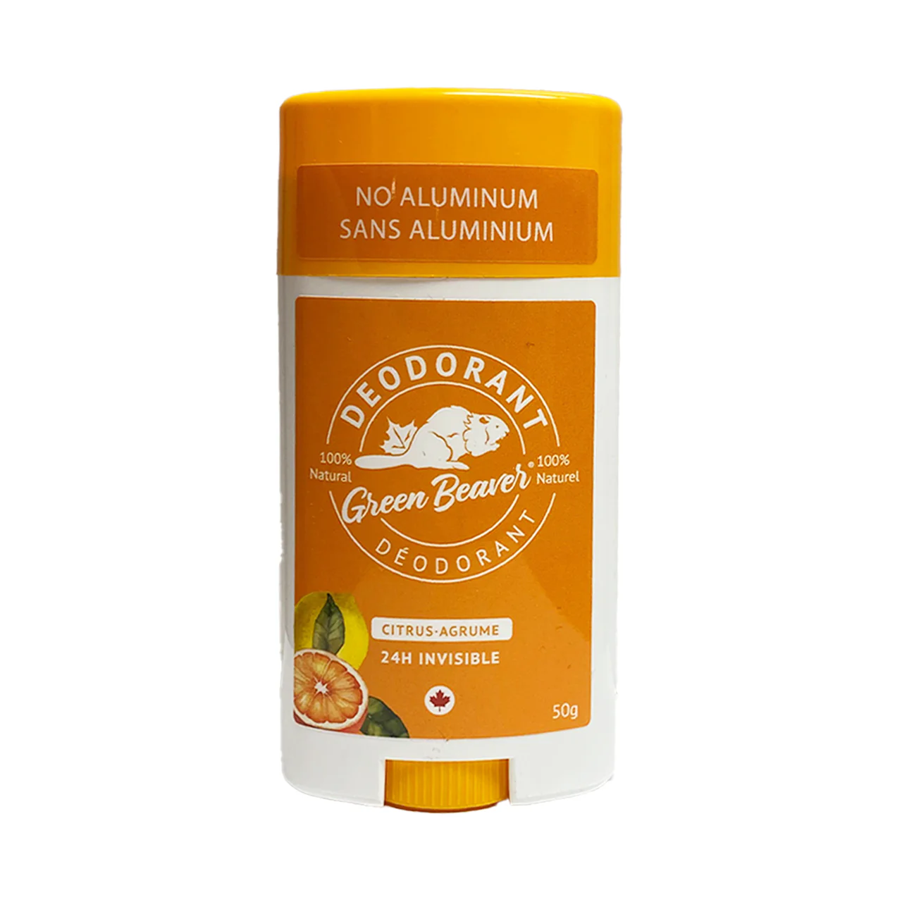 Green Beaver - Tea Tree Natural Deodorant, Citrus | 50 g