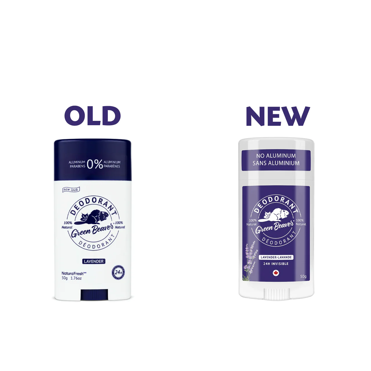 Green Beaver - Natural Deodorant Aluminum Free 24H Invisible, Lavender | 50 g - Image 2