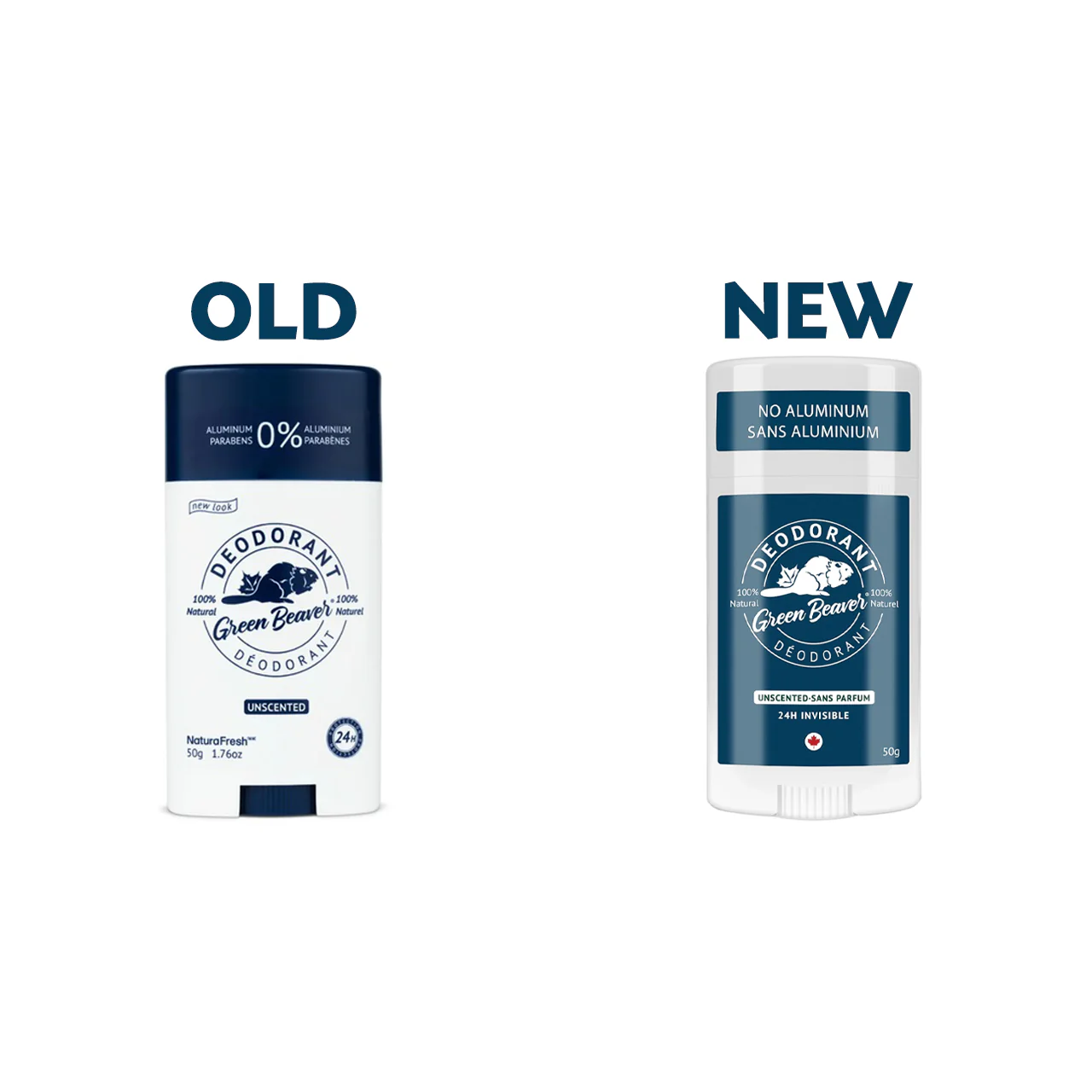 Green Beaver - Natural Deodorant Aluminum Free 24H Invisible, Unscented | 50 g - Image 2