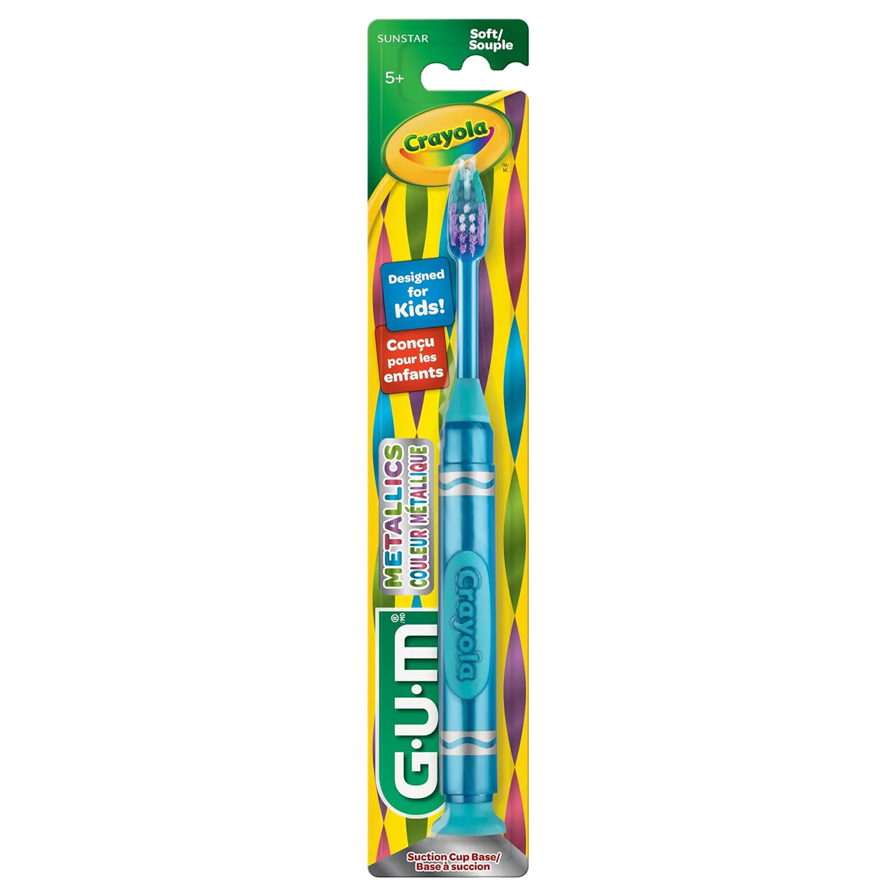 GUM - Crayola Timer Light Toothbrush | Soft