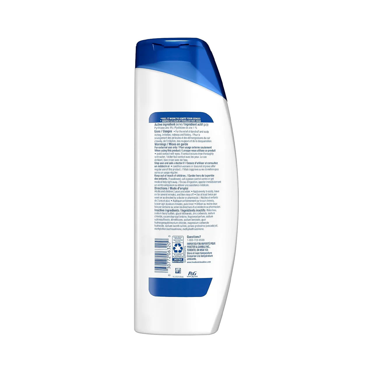 Head & Shoulders - Medicated Dandruff Shampoo - Deep Moisture with Avocado Oil | 370 mL - Image 2