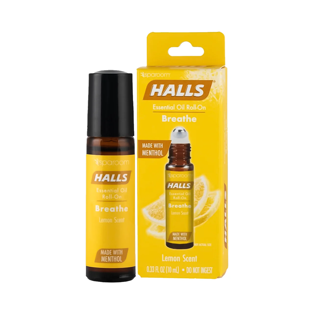 Halls - Essential Oil Roll-On, Lemon | 10 mL