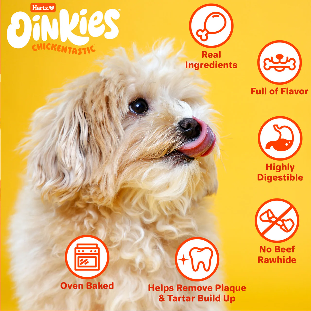 Hartz - Oinkies Hearty Twists - Chickentastic | 20 pk - Image 4