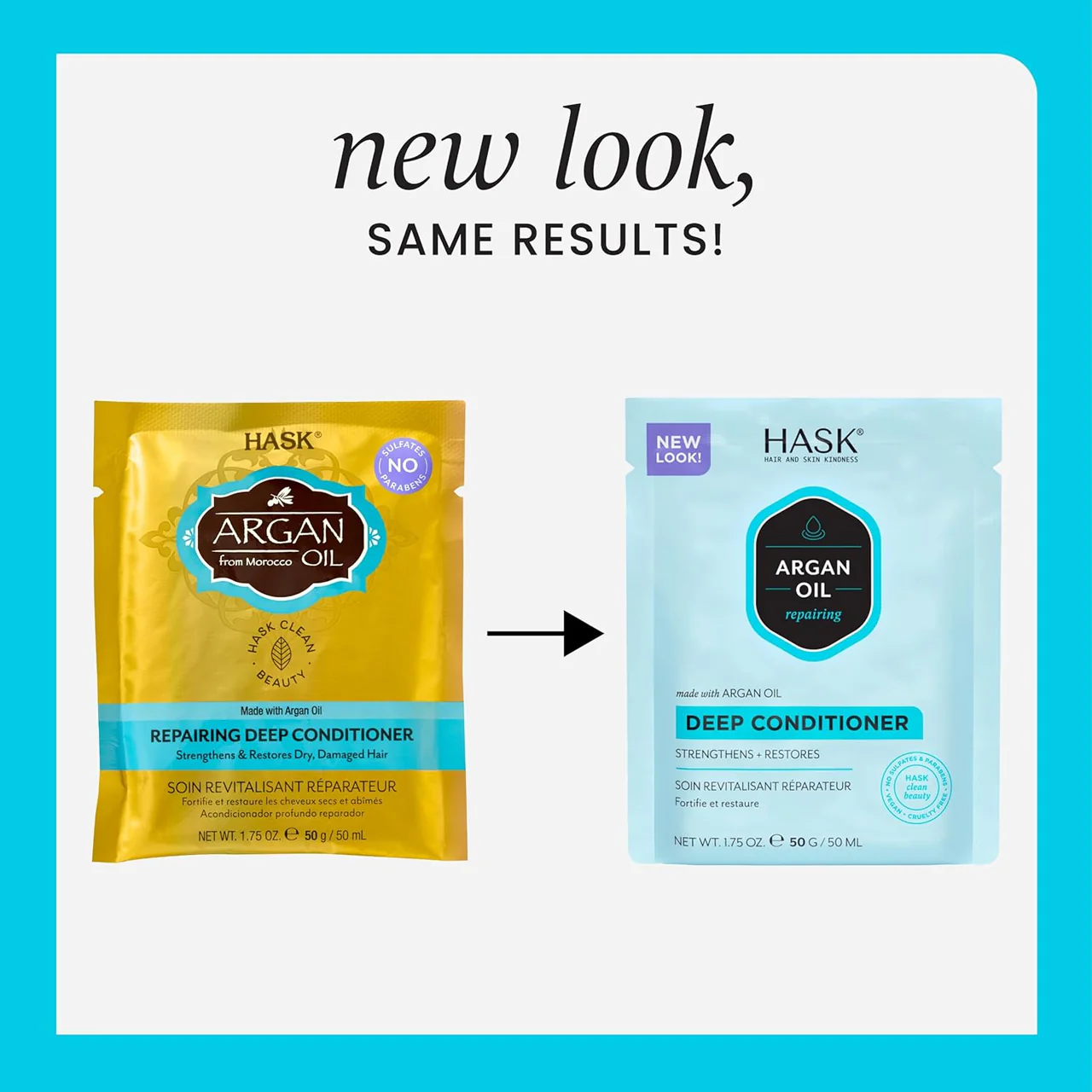 HASK - Argan Oil Strengthening Deep Conditioner | 50 g - Image 3