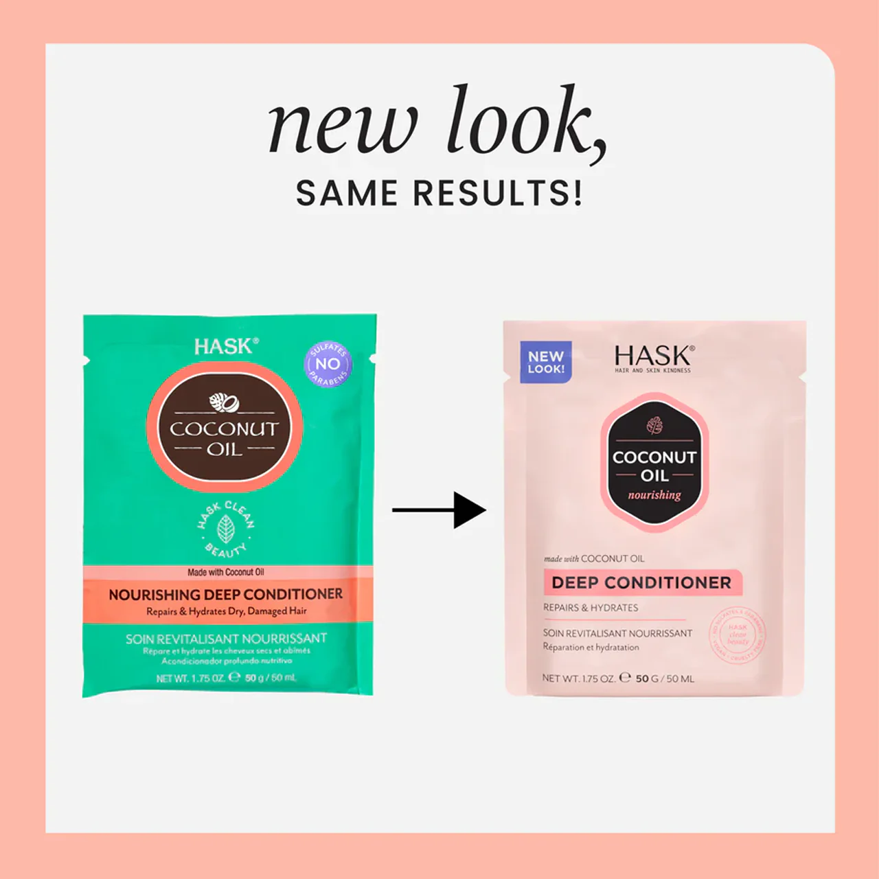 HASK - Nourishing Deep Conditioner with Coconut Oil | 50 g - Image 2