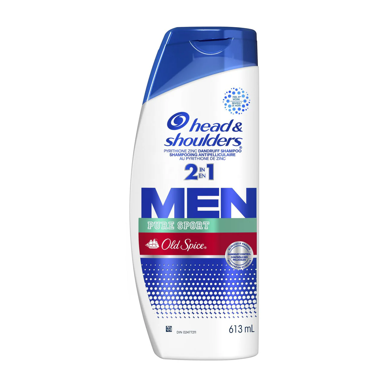 Head & Shoulders - 2 IN 1 Men Pure Sport OLD SPICE Shampoo | 613 mL