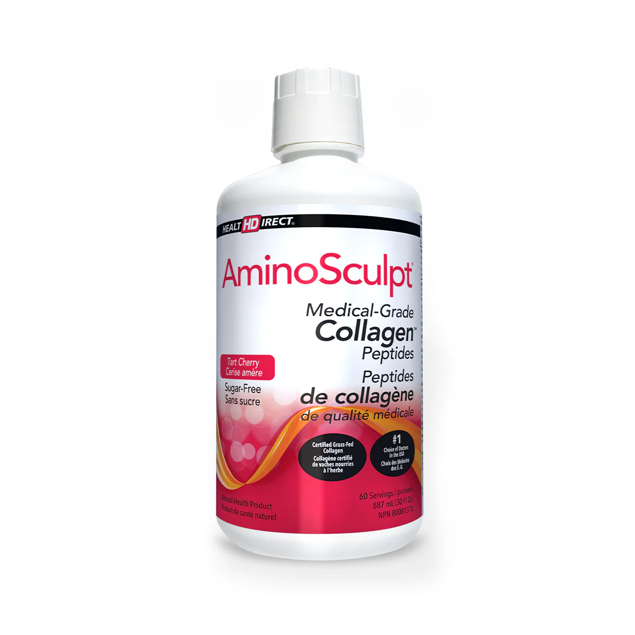 Health Direct Collagen - Aminosculpt Cherry | 887 mL