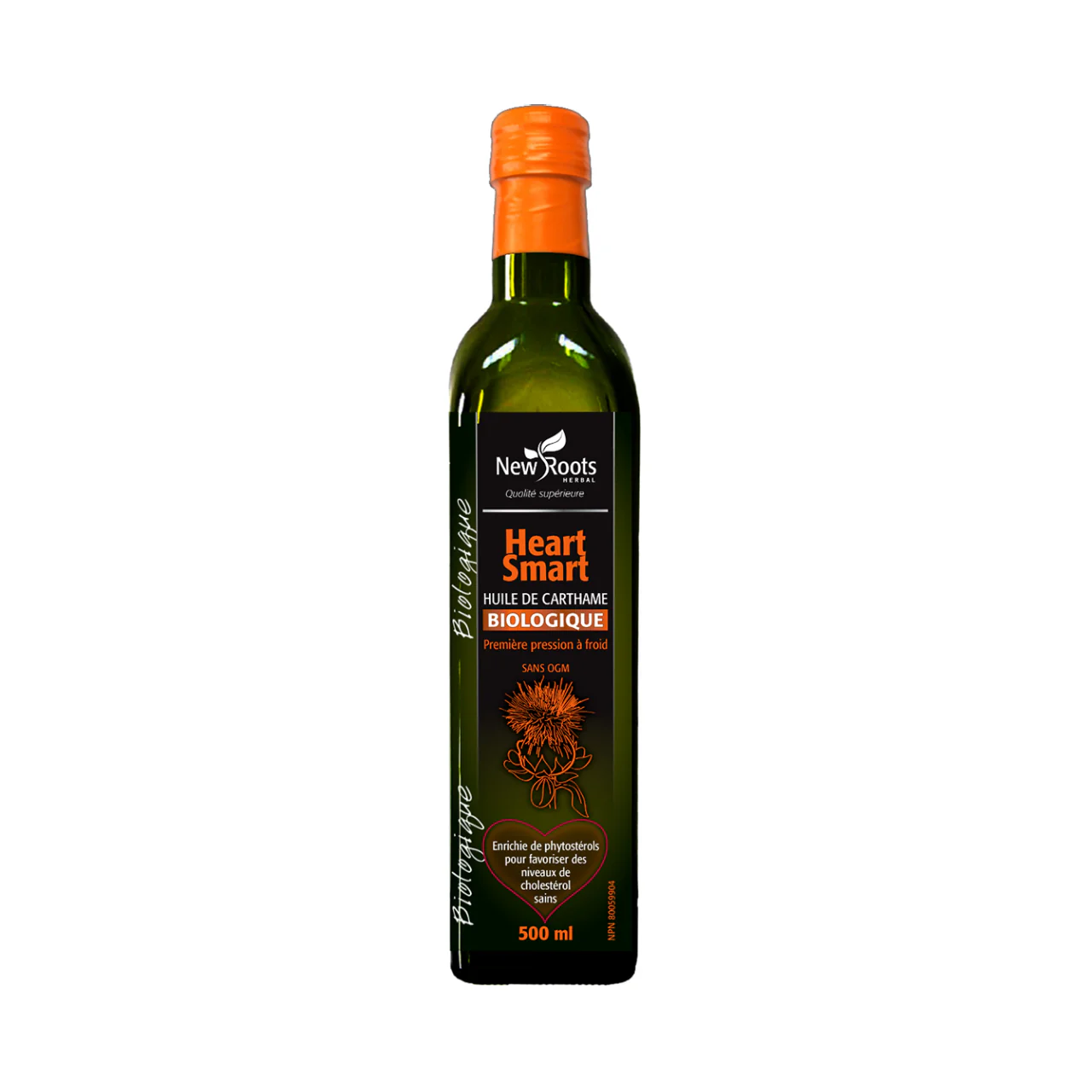 New Roots - Heart Smart Organic Safflower Oil | 500 mL