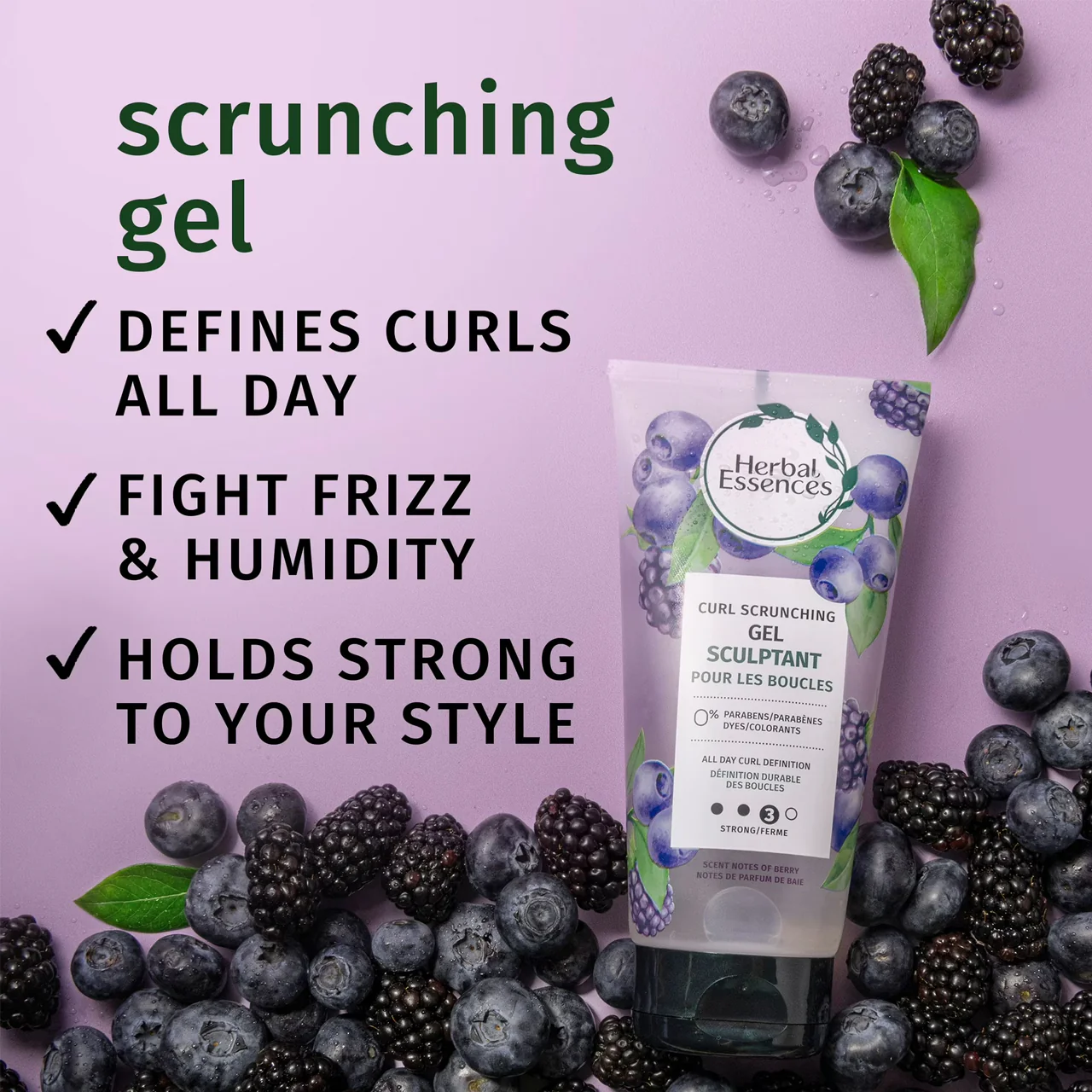 Herbal Essences - Curl Scrunching Gel - Strong Definition | 170 g - Image 2