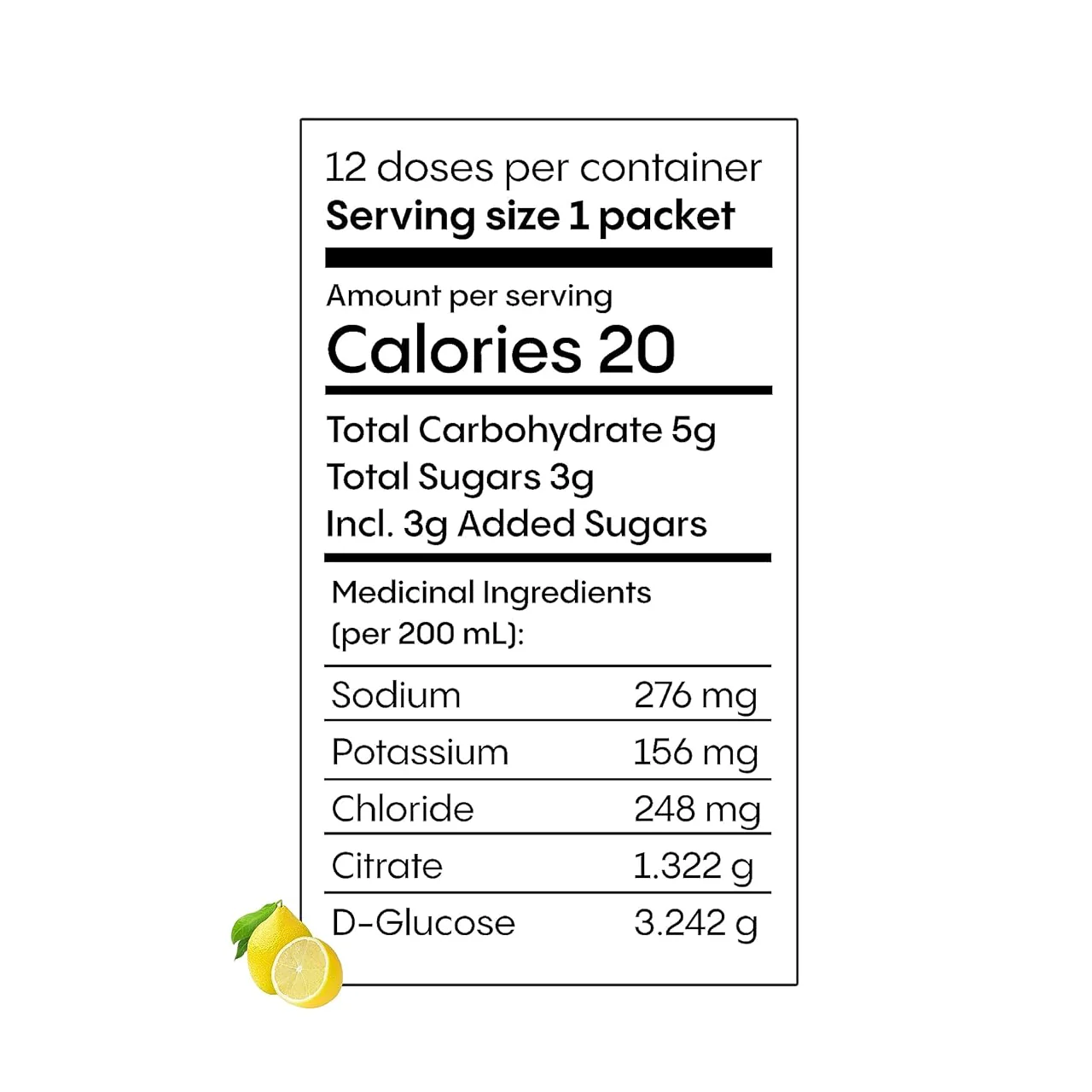 Hydralyte - Rehydration Electrolyte Powder, Lemonade | 12 x 6g - Image 2