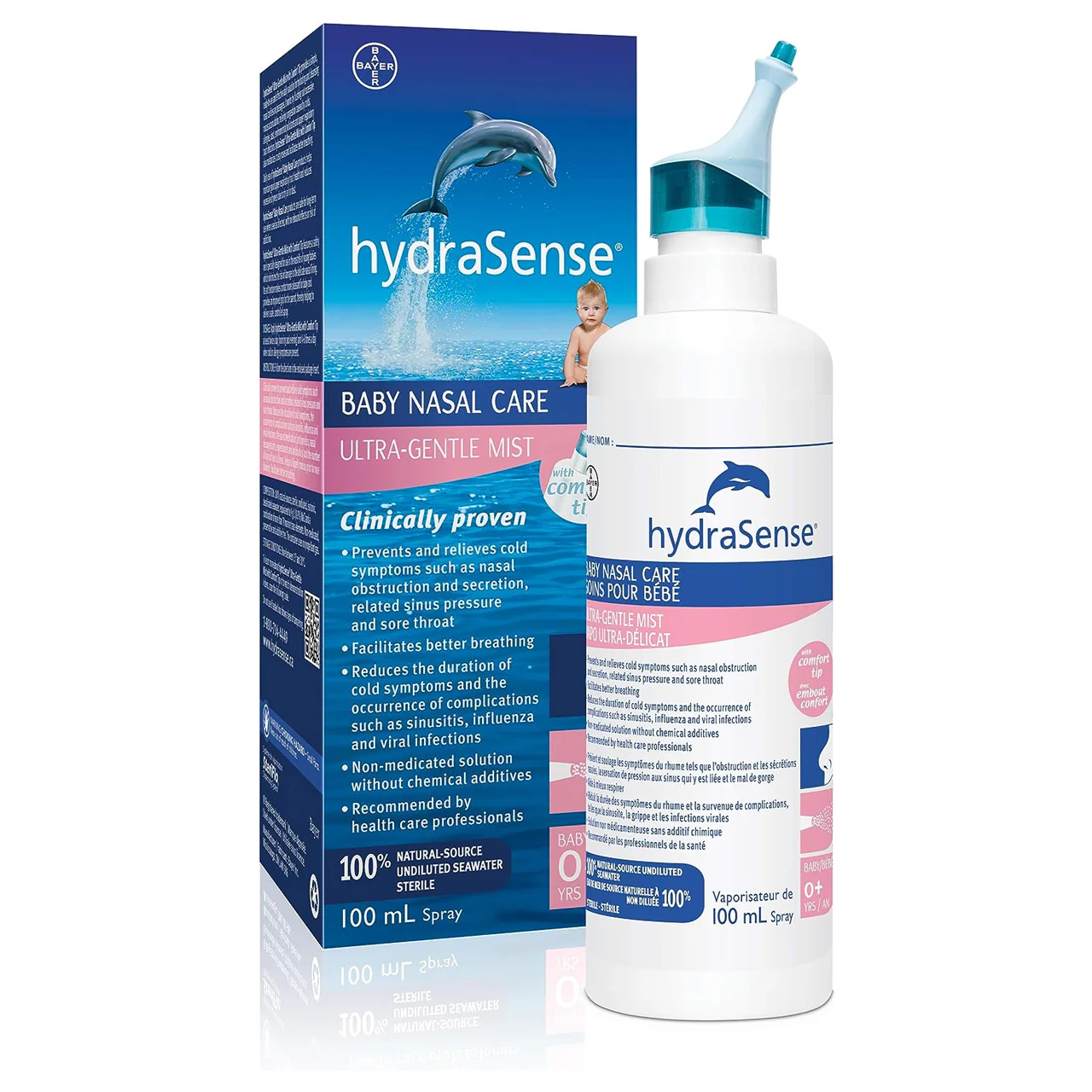HydraSense - Baby Nasal Care - Ultra-Gentle Mist with Comfort Tip | 100 mL