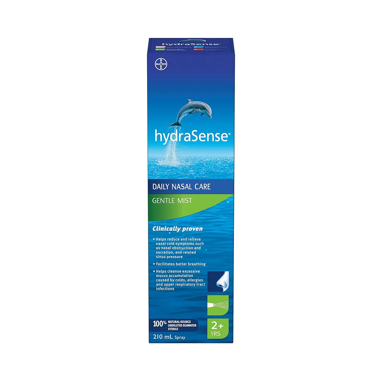 HydraSense - Daily Nasal Care, Gentle Mist | 210 mL