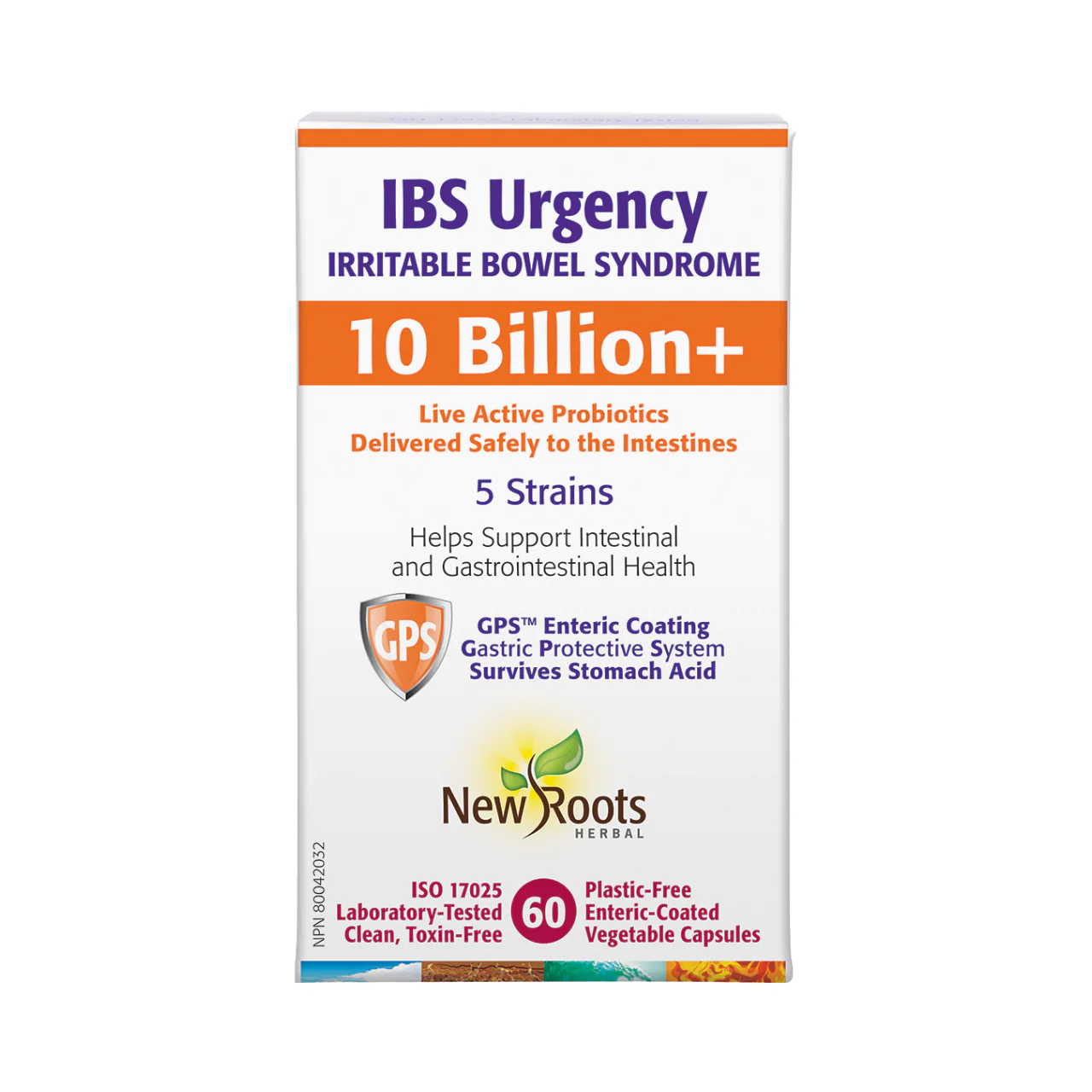 New Roots - IBS Urgency Irritable Bowel Syndrome | 60 capsules