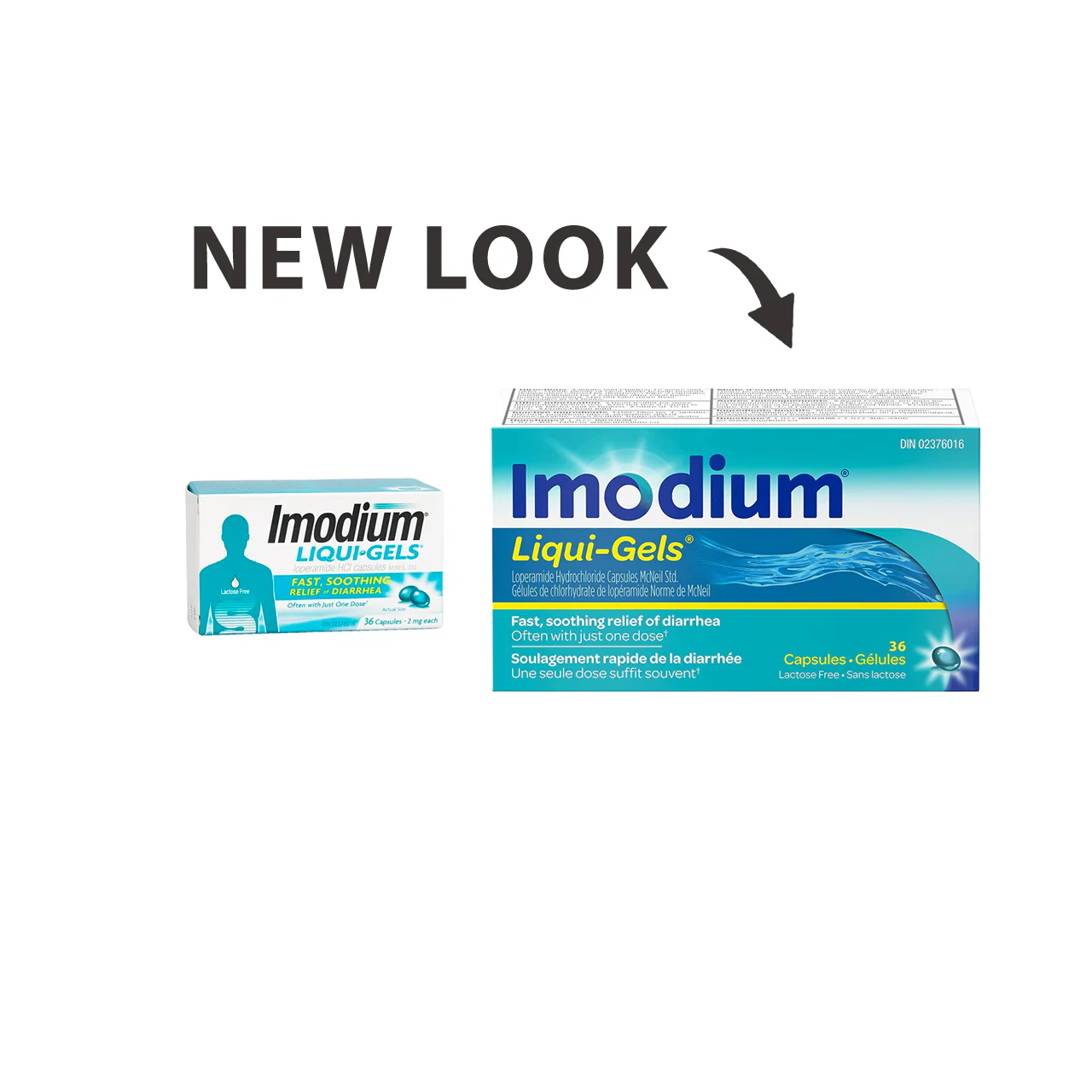 Imodium - Liqui-Gels for Soothing Relief of Diarrhea 2 mg - Adults | 36 Capsules - Image 2
