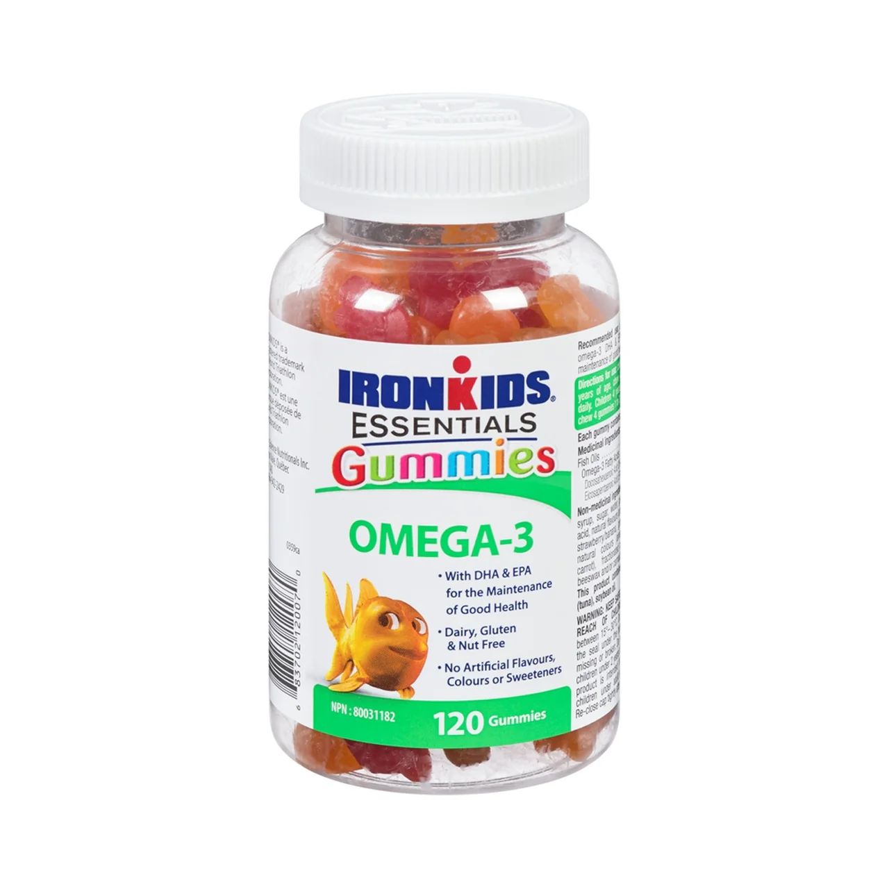 IronKids - Essentials Gummies Omega-3 | 120 Gummies