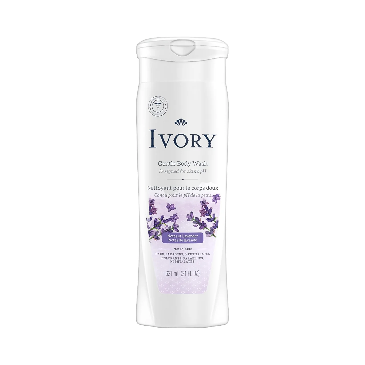 Ivory - Gentle Body Wash, Notes of Lavender | 621 mL